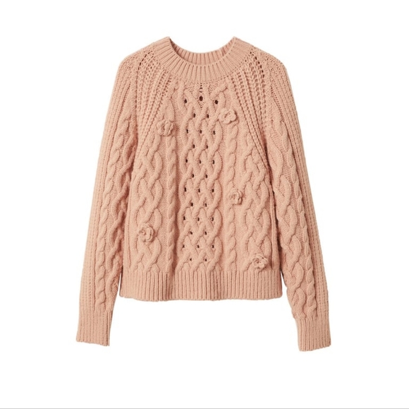 🔥Last 2🔥 MANGO Applique sweater - Picture 5 of 7